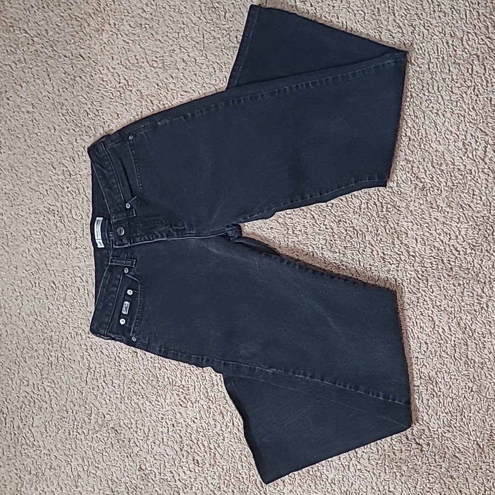 Lee Black Jeans | Straight Leg | Petite | Women